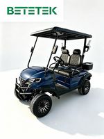 Voiturette de golf électrique personnalisable avec accessoires en option pour utilisation hors route publique, homologuée DOT CE EEC