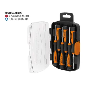 ชุดกล่องเบอร์ 4 พร้อมไขควงความแม่นยำสูง 6 ชิ้น ยี่ห้อ TRUPER - Product Image 3