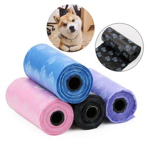 Sacs à déjections canines biodégradables en PE respectueux de l'environnement, sacs à déchets pour animaux de compagnie compostables en plastique pour un environnement propre - Product Image 3