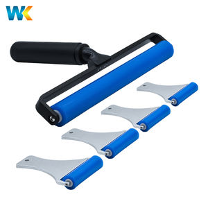 ลูกกลิ้งซิลิกอนลูกกลิ้งทำความสะอาดห้องอลูมิเนียมทำความสะอาดป้องกันไฟฟ้าสถิตย์ผลิตภัณฑ์รักษาความปลอดภัยสำหรับกำจัดฝุ่น - Product Image 1