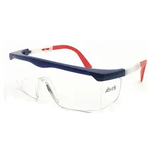 ANT5PPE kacamata pelindung UV400 Pria Wanita, kacamata keamanan bingkai dapat diatur antisyal untuk anak muda