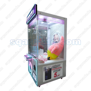 Machine à griffes de système de rail XXL rose surdimensionné de 960mm Machine de jeu de poupée à pièces d'arcade à clé compacte pour enfants et adultes - Product Image 2