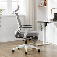 Ayaklık ile özel Logo yüksek geri bilgisayar uzanmış ergonomik yönetici müdür ofis sandalyesi