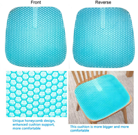 Coussin de glace Gel nid d'abeille coussin de siège bureau EggHoneycomb coussin de siège voiture été Cool tapis respirant