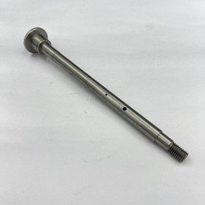 ไดรฟ์เครื่องจักรกลอุตสาหกรรมแกนชุบโครเมียมแข็งเพลาพิเศษกลึง CNC ความแม่นยำที่กำหนดเอง - Product Image 4