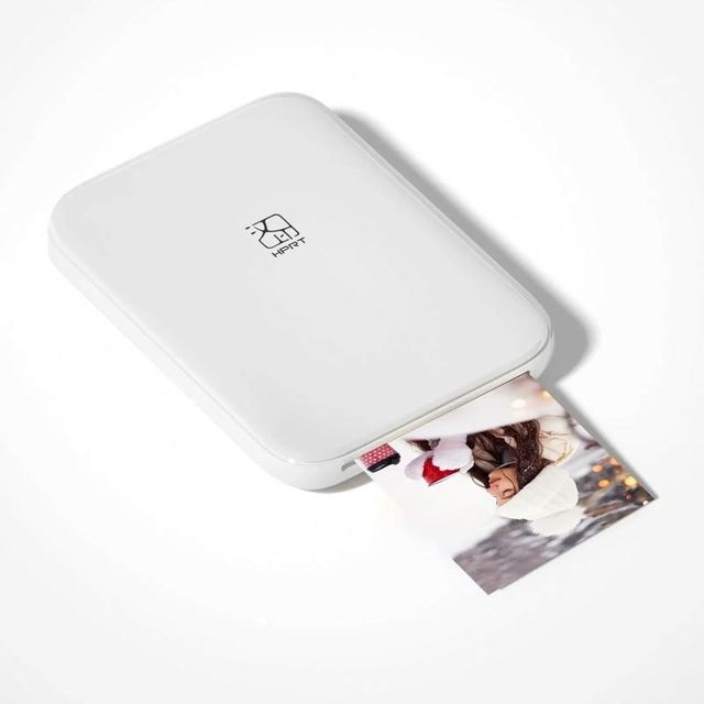 300DPI Zink 3 Inch Mini Portable Plastic Color Photo Printer with USB for Connection Battery Powered Home Travel US Stock