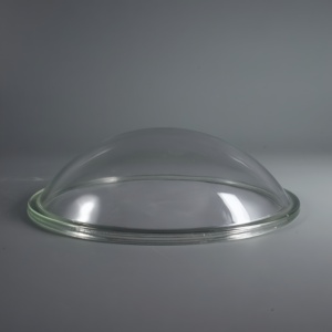 Globo de vidrio Escandinavo de alta transmitancia para cubiertas de luz LED Clase I Div 2, uso en planta de procesamiento de alimentos templado soplado a mano - Product Image 2