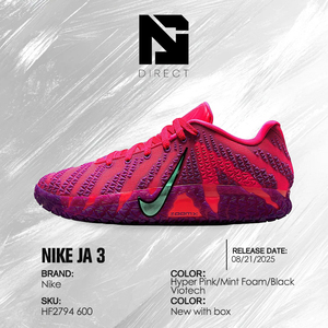 Nike Ja 3 Ep 'price of Admission' Chaussures de course de luxe pour hommes, baskets de sport et de fitness - Product Image 6