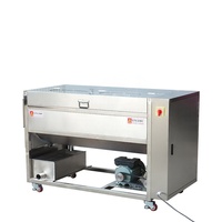 Grote schaal schilmachine voor ui, taro, lotuswortel, cassave, wortel, met borstelwasfunctie, 304 roestvrij staal, voor het schillen van groenten en aardappelen