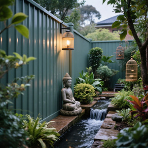 Phong Cách Sân Vườn 6ft Cao Colorbond Mạ Kẽm Sóng Kim Loại Riêng Tư Hàng Rào Cho Bãi Cỏ Cạnh Xây Dựng Vườn Hồ Bơi - Product Image 3