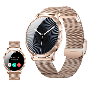 Умные часы STUHUB BWV93 с сенсорным экраном, функцией звонков, управлением музыкой, мониторингом сердечного ритма, совместимые с iOS, носимые устройства для женщин - Product Image 1