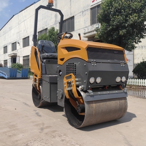 Direktverkauf ab Werk: 1 Tonne, 2 Tonnen, 3 Tonnen Straßenwalze, Vollhydraulische Vibrationswalze, Mini-Tandemwalze, Asphalt-Doppeltrommel-Straßenwalze - Product Image 2