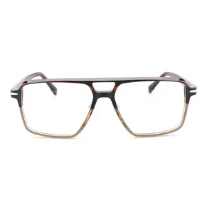 Nuovissimi occhiali di moda in acetato multicolori occhiali fatti a mano quadrati montature per occhiali ottici Unisex