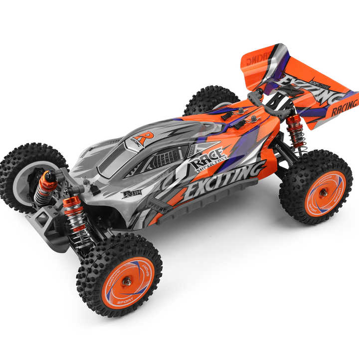 Voiture RC WLtoys 124010 - 1/12 - 4WD - 55 Km/h - Prête à Rouler (RTR) - Buggy Tout-terrain - Neuf