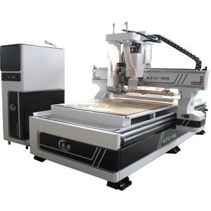 Trung Quốc chế biến gỗ khắc Hệ thống giá CNC Router ATC CNC máy móc chế biến gỗ Router Giá tủ Máy làm - Product Image 1
