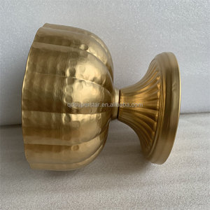 A-512 Chất Lượng Cao Khách Sạn Homestay Trang Trí Bình Vàng Kim Loại Sang Trọng Chậu Hoa Cho Đám Cưới Trang Trí Nội Thất - Product Image 5