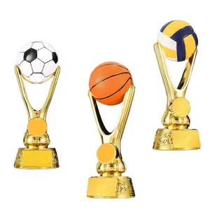 促销定制篮球、足球、排球锦标赛体育比赛总奖杯