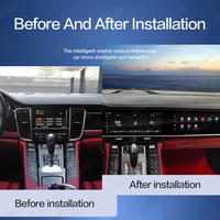 ACARDASH pour Porsche Panamera 2010-2016 12.3" +11'' Autoradio Android Stéréo Android Écran double interactif Multimédia Carplay