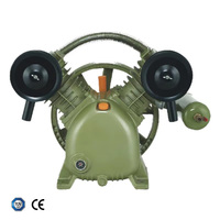 920Rpm 4Kw Double Piston Deux Cylindres Portable Courroie Compresseur D'air Tête Personnalisé Usine