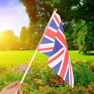 โรงงานขายตรง ราคาถูก คุณภาพสูง ธงมือถือขนาดสั่งทำได้ สำหรับใช้ภายนอกและภายในอาคาร พร้อมเสาพลาสติก - Product Image 5