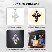 FUTUJI Pendentif hindou en acier inoxydable Motifs hindous populaires Motif de texte Temple hindou pour la maison