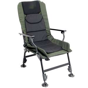 وحدة تغذية للحديقة في الهواء الطلق معدنية قابلة للطي ترفيهية محمولة تسمح بمرور الهواء لصيد الأسماك من حقيبة الظهر مع حامل قضيب معدني - Product Image 4