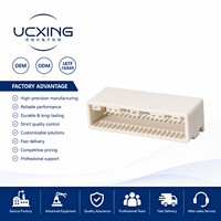 1376350 WX-110D Connecteur automobile 8-40 broches, angle droit 90 degrés, pas de 2,2 mm, 2,5 A, 12 V, PBT UL94 V-0, OEM ODM personnalisé