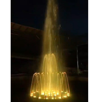 Fuentes Musicales para Exteriores a Gran Escala Personalizadas y Proyectos de Fuentes de Acero Inoxidable Resistentes a la Corrosión, Ideales para Jardines y Lagos
