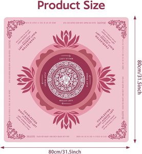 Tapis de mahjong en néoprène personnalisé, antidérapant et insonorisant, pour le poker américain - Product Image 4