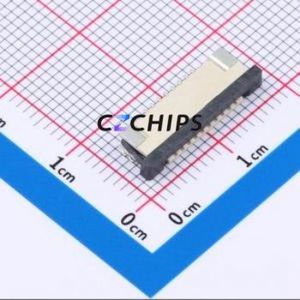 <b>FPC</b>-1.0AX-10PWCR-H25 FFC/<b>FPC</b> Connector SMD,P=1mm,Horizontal Mount Connector Drawer Type Bottom Contact 10P 1mm - Product Image 1