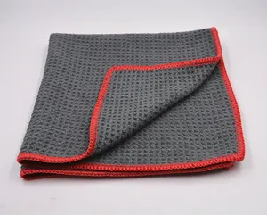 Oto araba detaylandırma havlu araba detaylandırma mikrofiber havlular waffle örgü havlu araba detaylandırma için yıkama kurutma