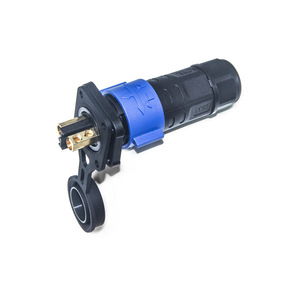 구리 접점이있는 M25 자동 잠금 LED 거리 및 항공 조명 전원 플러그 2-8 핀 방수 커넥터 - Product Image 5