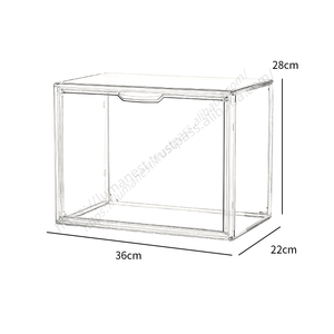 Caja Magnética Transparente de Alta Calidad al por Mayor, Organizador de Libros, Bolsos y Zapatos, Estuche de Plástico para Exhibición de Juguetes, Contenedor de Almacenamiento - Product Image 5