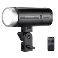 NEEWER Q200 200Ws 2.4G TTL Flash Profesional para Exteriores con Sistema de Disparo Inalámbrico y Control por Aplicación, Luz Estroboscópica