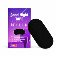 Bandes buccales personnalisées anti-ronflement Breath Right tendance, à l'acide hyaluronique et au collagène, certifiées CE, en tissu non tissé, pour un sommeil réparateur