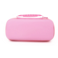 Portable mignon tout rose EVA accessoires de Console de protection pochette de boîtier de jeu vidéo pour Nintendo Switch et Switch Oled - Case uniquement