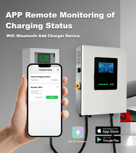 Estación de Carga para Vehículos Eléctricos Residencial Ultrafina de 40KW con Certificación CE, IP55, DC CCS2 CCS1 GB/T, Control por Aplicación RFID, Cable de 5M, Nuevo - Product Image 2