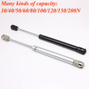 10 इंच 250 मिमी नरम बंद गैस वसंत लिफ्ट सिलेंडर फर्नीचर कैबिनेट रसोई भोजन होटल 30 40 50 60 80 100 120 150 200 गैस - Product Image 6