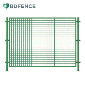 Valla de Seguridad Personalizable para Talleres, Valla Metálica Galvanizada Resistente a la Oxidación, Proceso de Soldadura para Vallas Industriales de Fábricas y Almacenes - Product Image 6