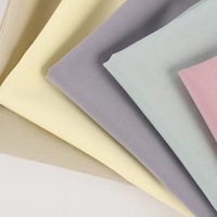 YX501 75gsm Tissu en mousseline de polyester et élasthanne 50D super doux extensible dans les 4 sens, bleu marine, vente en gros