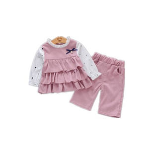 Ensemble de vêtements pour garçons en bas âge, t-shirts et gilets de Noël et pantalons cargo à fermeture éclair provenant de sites de shopping - Product Image 1