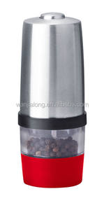 Moulin à sel et à poivre électrique efficace à une main à piles avec acier inoxydable - Product Image 5