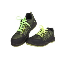 Chaussures de sécurité à embout d'acier, tige en maille KPU, chaussures de travail montantes, chantiers de construction, unisexe, été, semelle intermédiaire en fer, isolation électrique