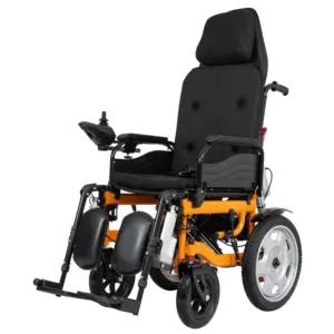 Fully Automatic Electric High Back Electric Full Sleeper Comfortable And Easy To Operate Simple And Safe Electric Wheelchair