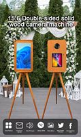 Maßgefertigter Industrieller LCD-Bildschirm Fotoautomat mit 15,6-Zoll-Display WLAN Multi-Steuerung für Gewerbliche & Partynutzung