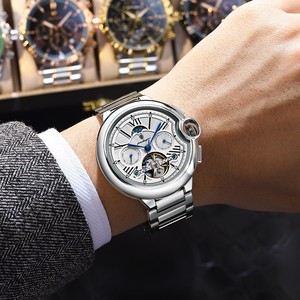 Reloj Suizo de Moda Multifuncional para Hombre de Nueva Generación, Mecánico, Impermeable, con Función Luminosa y Correa de 22 mm - Product Image 4