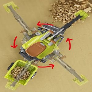 シミュレーションショベルキッズライドカー軽量プラスチック就学前サンドボックスおもちゃ - Product Image 5