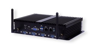 Mini PC Industrial sin Ventilador, Certificación CE, CPU I7/I5, Voltaje Amplio 9-36V, LAN, VGA para 11 Dispositivos de Computación - Product Image 3