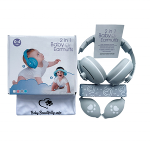 Cache-oreilles pliables en polyuréthane ABS pour <span class=keywords><strong>enfants</strong></span> et nourrissons Isolation phonique réduisant le bruit pour le sommeil <span class=keywords><strong>Silence</strong></span> Protection auditive - Product Image 5