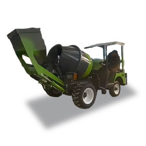 Высококачественный самозагружаемый бетоносмеситель мини-грузовик бетономешалка 0,5 кубический метр - Product Image 2